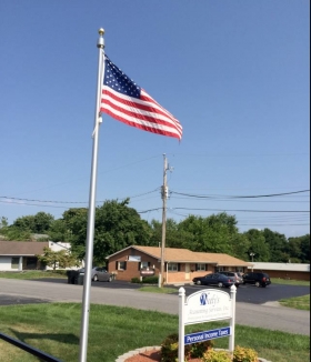 20' Cam-Cleat Flagpole Roanoke Virginia